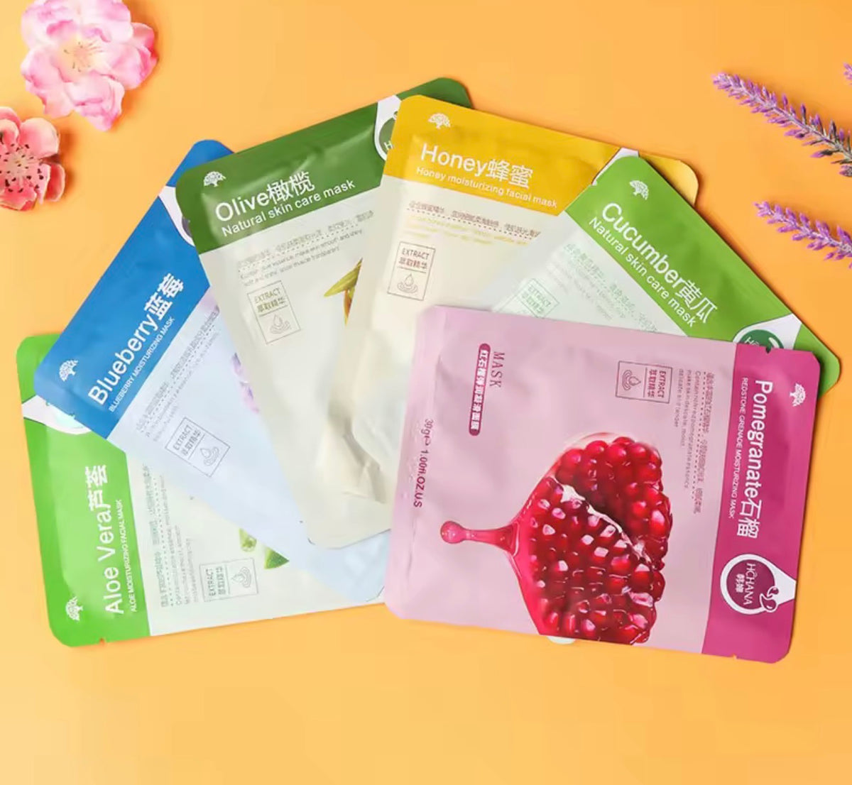 Pack de 30 Mascarillas Faciales Hidratantes | Velyra Life